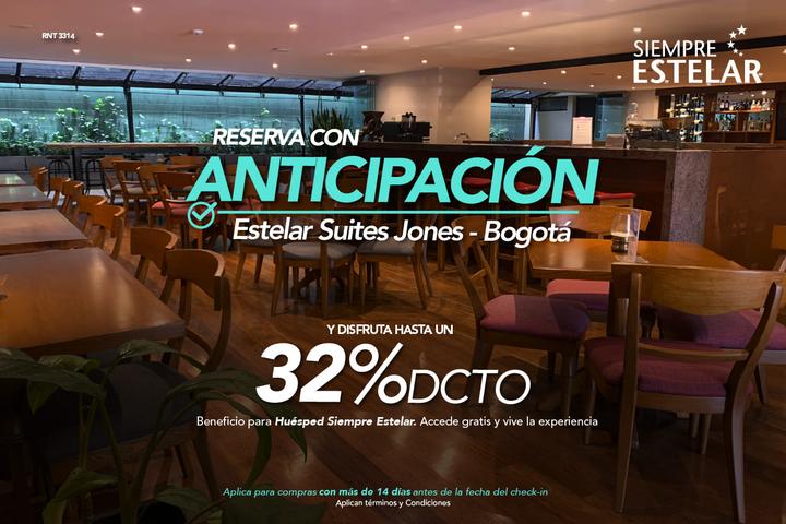 Reserva con anticipación ESTELAR Suites Jones Colombia - Bogotá Reserva con anticipación ESTELAR Suites Jones Colombia - Bogotá