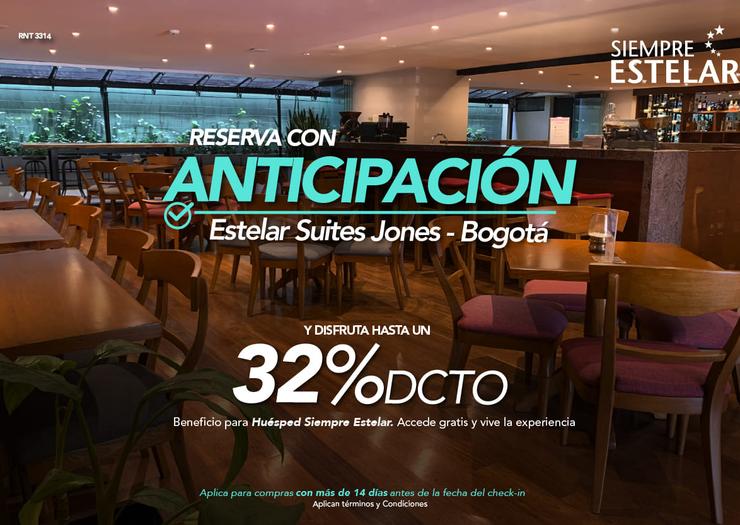 Reserva con anticipación ESTELAR Suites Jones Colombia - Bogotá Reserva con anticipación ESTELAR Suites Jones Colombia - Bogotá