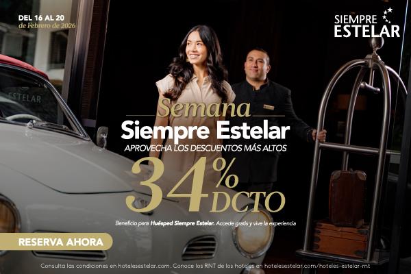 SEMANA SIEMPRE ESTELAR ⭐ ESTELAR Suites Jones Colombia - Bogotá SEMANA SIEMPRE ESTELAR ⭐ ESTELAR Suites Jones Colombia - Bogotá