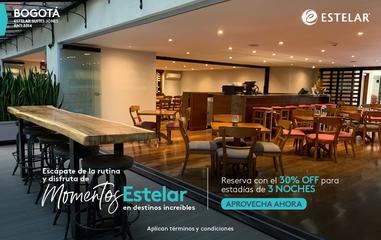 DESESTRÉSATE 30%OFF Hotel ESTELAR Suites Jones Bogotá