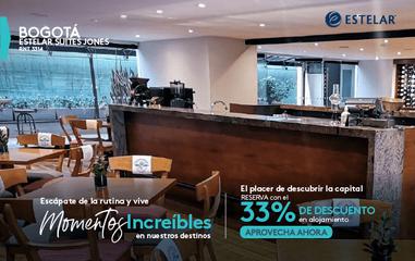 PROMO ESTELAR “33%OFF” Hotel ESTELAR Suites Jones Bogotá